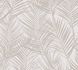 Non-woven wallpaper leaves white pearl metallic 39038-3 2