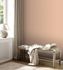 Non-woven wallpaper plain linen look apricot 39039-5 7