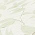 Non-woven wallpaper floral leaves twigs white green 38962-4 3