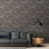 Non-woven wallpaper stone optic grey beige black 38813-1 3