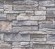 Non-woven wallpaper stone optic grey beige white 38813-2 4