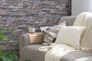 Non-woven wallpaper stone optic grey beige white 38813-2 5