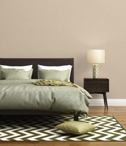 Non-woven wallpaper plain mottled beige cream 38925-4