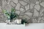 Non-woven wallpaper stone wall optics dark grey 3893-36 5