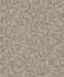 Non-woven wallpaper Rasch leaves brown gold metallic 315035 1