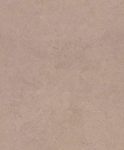 Non-woven wallpaper Rasch plaster look copper 315165