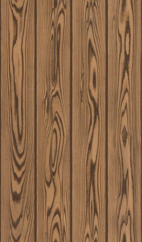 Non-woven wallpaper Rasch wood look brown oak 499520