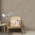 Non-Woven Wallpaper Lines Taupe Gold Metallic 10303-37 1