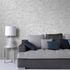 Non-Woven Wallpaper Plaster Look grey White Silver 10315-10 5