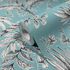 Non-Woven Wallpaper Leaves Floral Blue Black White 82340 2