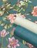 Non-Woven Wallpaper Flowers Petrol Green Pink 47462 4