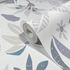 Non-woven wallpaper floral graphic white grey beige 47468 2