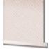 Non-woven wallpaper bast look wood rattan pink 47482 3