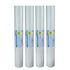 4x LECO Compact-Vlies 150 smooth fleece white PVC-free 1