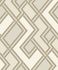 Non-Woven Wallpaper Art Deco Beige Gold Metallic 177505 1