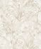 Non-Woven Wallpaper Leaves Cream Gold Metallic A51402 2