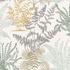 Non-woven wallpaper leaves beige black yellow A57101 2