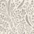 Non-Woven Wallpaper Floral Textile Look White Black A58701 2