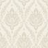 Non-woven wallpaper ornaments damask cream beige glitter 1