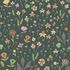 Non-woven wallpaper floral black yellow pink MN3513 2