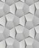 Non-woven wallpaper 3D effect grey silver metallic A54604 1