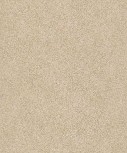 Non-Woven Wallpaper Plaster Look Cream Beige Glitter A61504