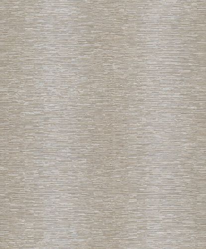 Non-Woven Wallpaper Stripes Beige Cream Metallic A61902