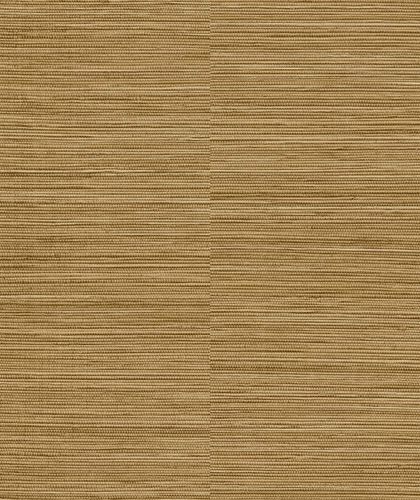 Non-woven wallpaper sisal textile look stripes brown A62904