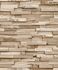 Non-woven wallpaper wood look blocks beige cream A64002 1