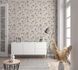 GZSZ non-woven wallpaper flowers beige gold 34804 4