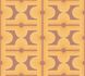 Non-woven wallpaper tiles retro brown orange 39533-4 2