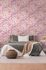 Non-woven wallpaper flowers retro purple pink 39535-1 8