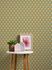 Non-woven wallpaper retro graphic green orange 39538-1 5