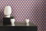 Non-woven wallpaper retro graphic orange purple 39538-2 1