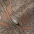 Non-woven wallpaper leaves orange brown 39346-2 5