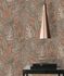 Non-woven wallpaper leaves orange brown 39346-2 6