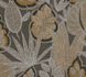 Non-woven wallpaper leaves brown grey 39346-3 2