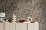 Non-woven wallpaper leaves brown grey 39346-3 7