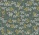 Non-woven wallpaper floral petrol white 39423-2 2