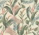 Non-woven wallpaper floral tropical cream green 39436-1 2