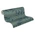 Non-woven wallpaper leaves petrol green gold 39501-6 7