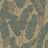 Non-woven wallpaper leaf pattern beige green gold 39502-2 2