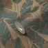 Non-woven wallpaper leaf pattern beige green gold 39502-2 5