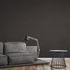 Non-woven wallpaper plain plaster texture black 39503-1 1