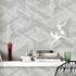 Non-woven wallpaper graphic grey silver metallic 10353-10 1