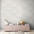 Non-woven wallpaper floral grey beige rose metallic 39650-3 1