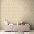 Non-woven wallpaper plaster look beige gold 39670-5 5