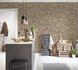 Non-woven wallpaper natural stone 3D brown grey 38815-1 3