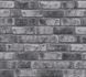 Non-woven wallpaper brick look grey anthracite 38812-4 4