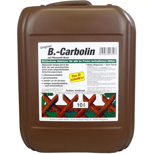 B-Carboline wood stain brown 10 L weatherproof oil-based